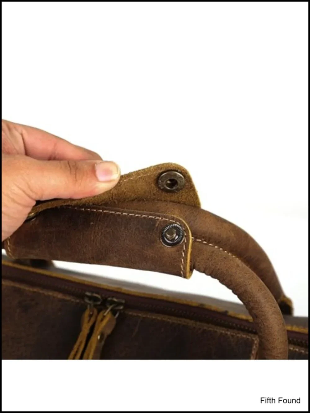 Buffalo Leather Travel Duffle Bag 20